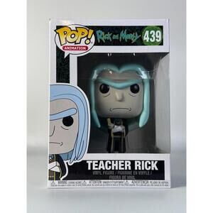 Funko Pop Teacher Rick 439 Rick and Morty Animation Vinyl Figure